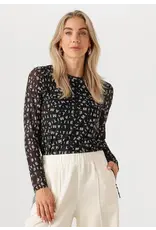 Haute L'amitié Mesh O-Neck - Black