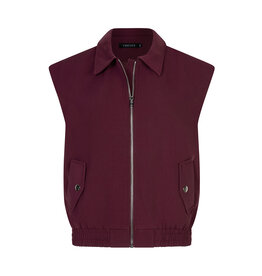 Ydence Gilet Danielle - Burgundy