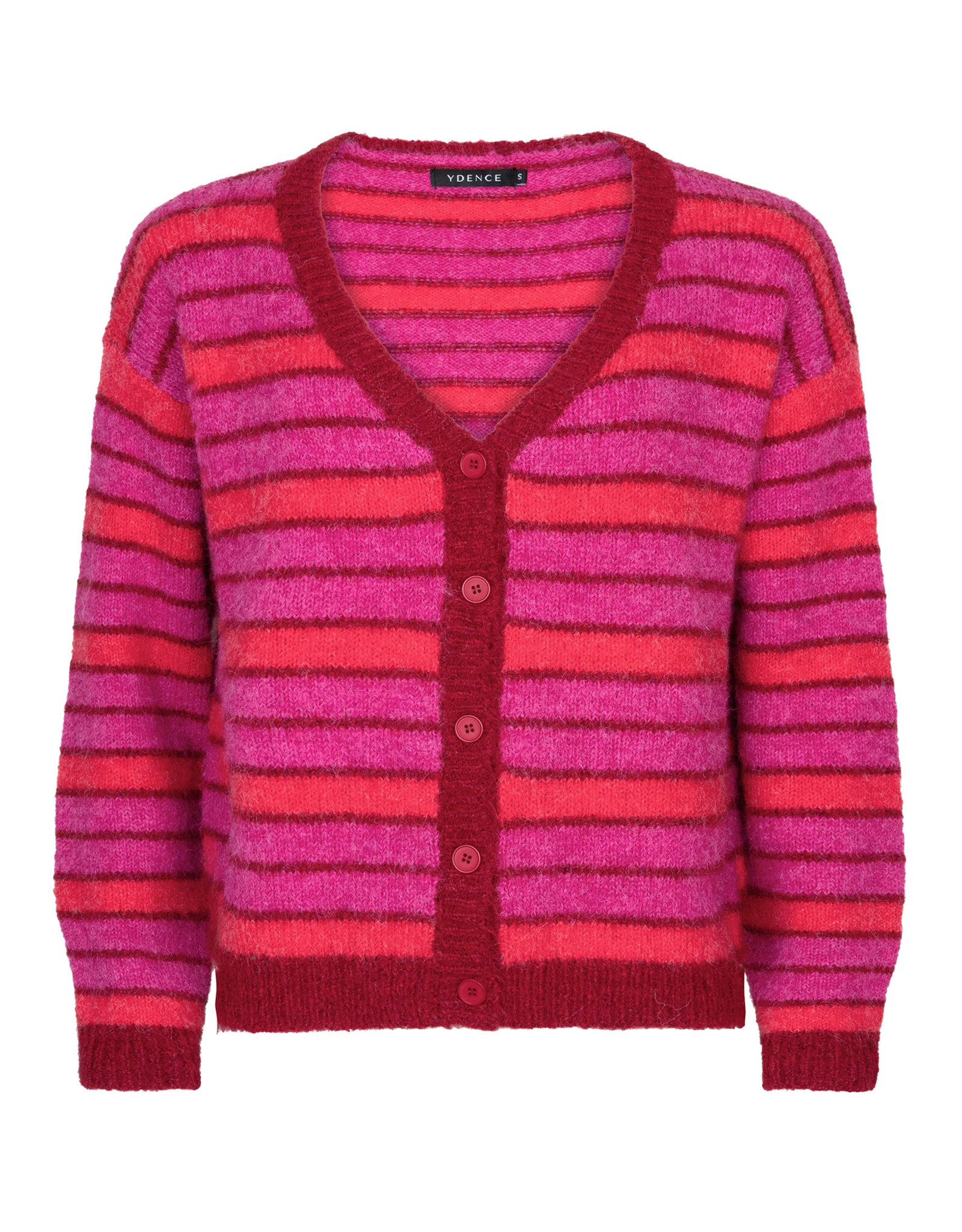 Ydence Cardigan Ginny - Fuchsia/Red