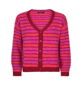 Ydence Cardigan Ginny - Fuchsia/Red