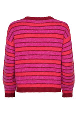Ydence Cardigan Ginny - Fuchsia/Red
