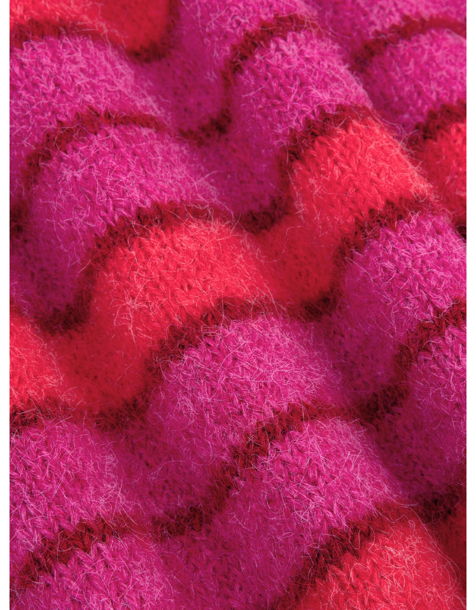 Ydence Cardigan Ginny - Fuchsia/Red