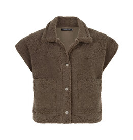 Ydence Gilet Rejou - Mud