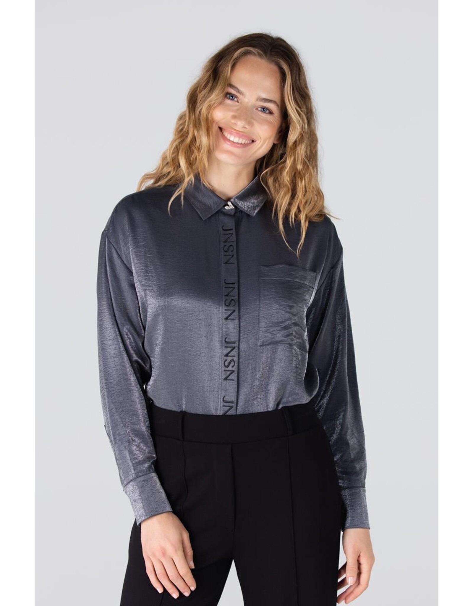Jansen Lieke Blouse - Antraciet