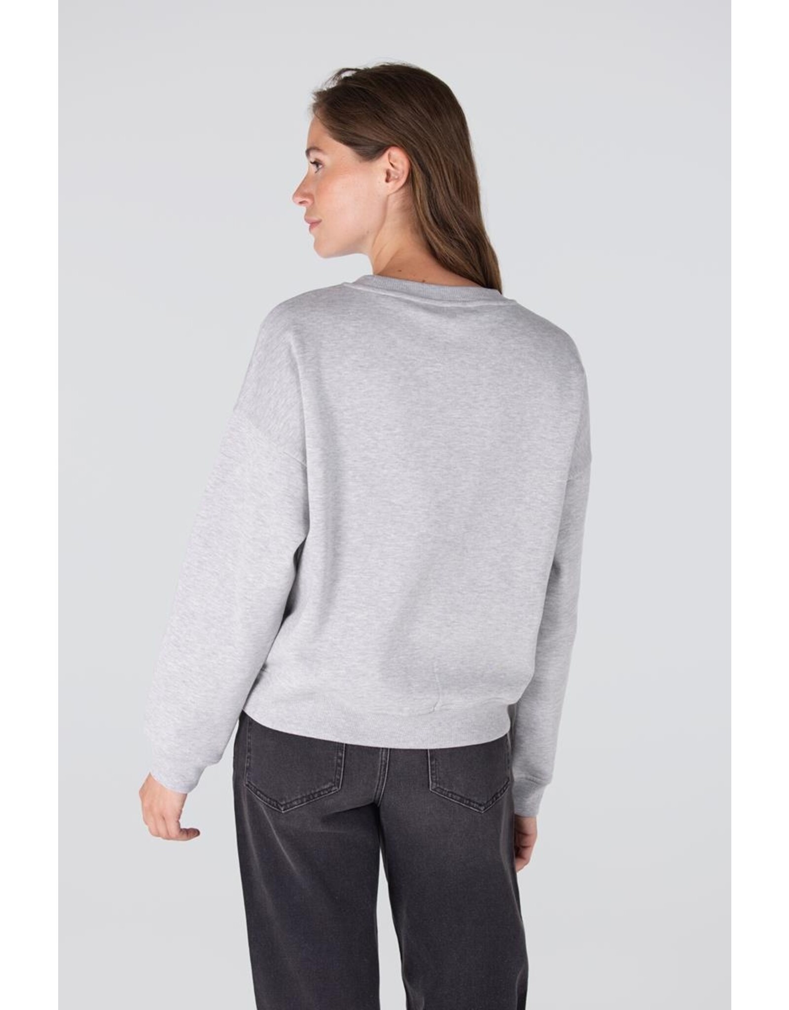 Jansen Georgina Trui - Grey Melange