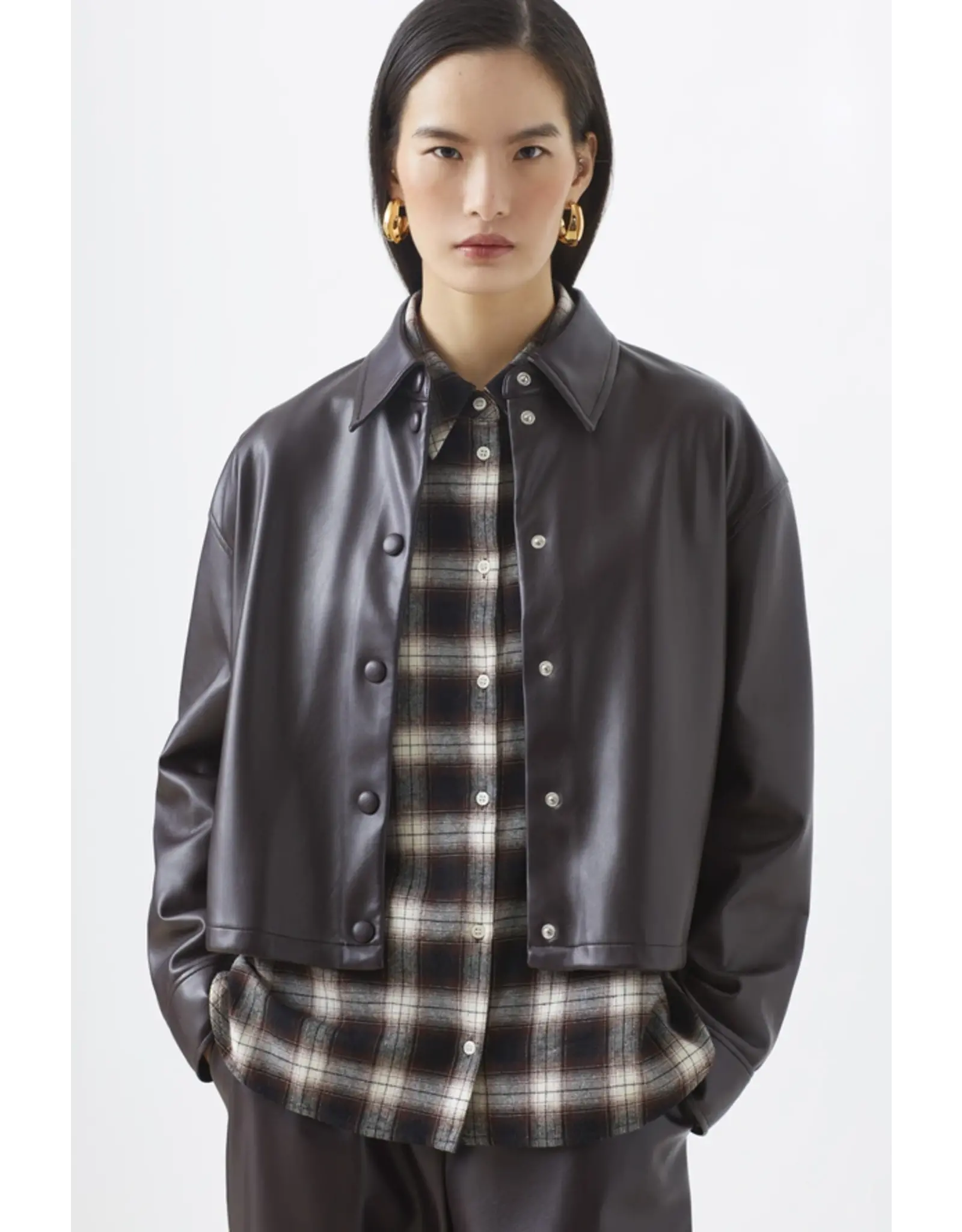 Suncoo Lennox Blouse - Prune
