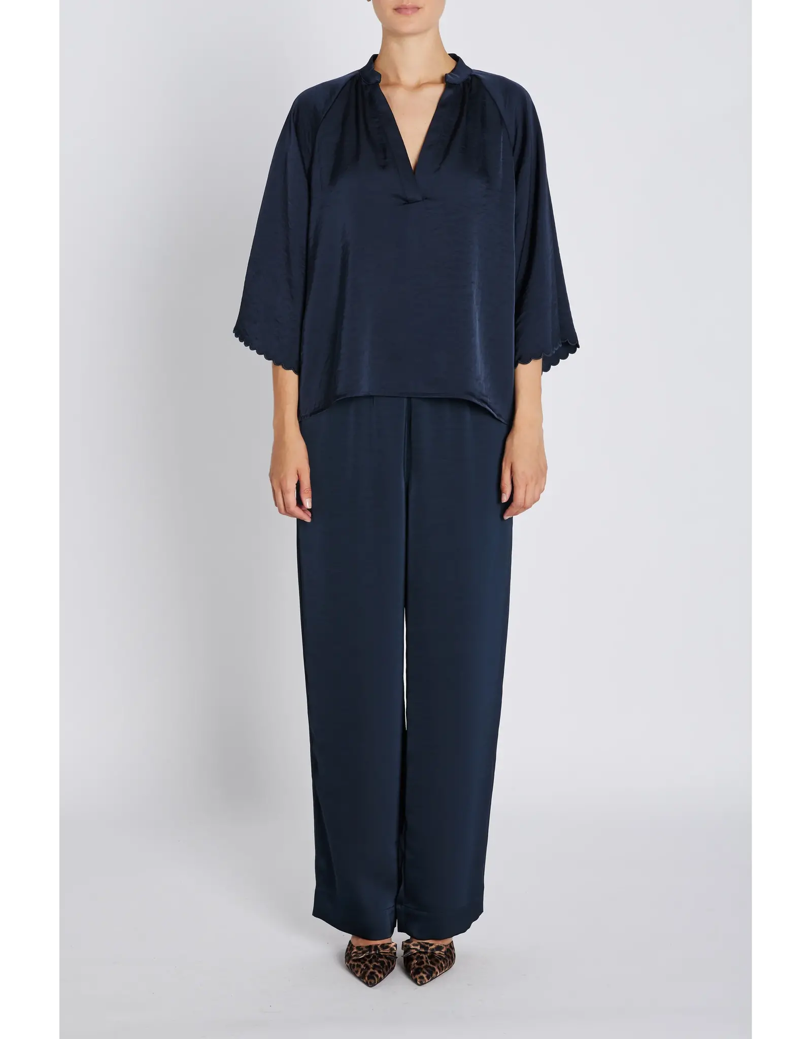 Bruuns Bazaar Winny Blouse - Sky Captain