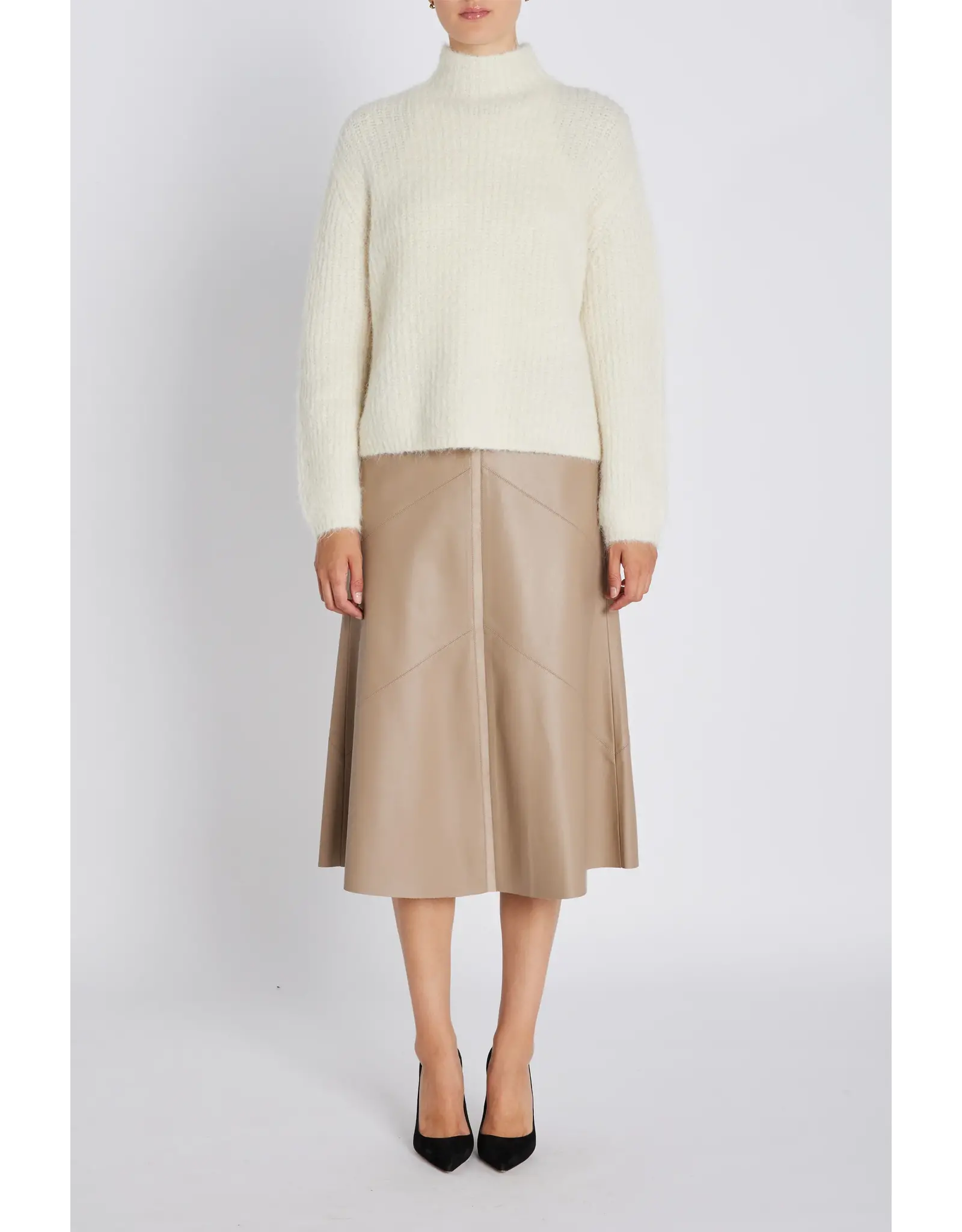 Bruuns Bazaar Eleen Skirt - Silver Mink