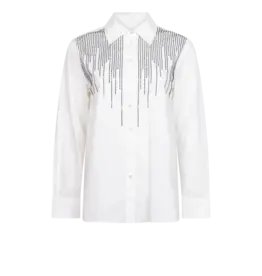 Aaiko Joan Strass Blouse - Les Blancs