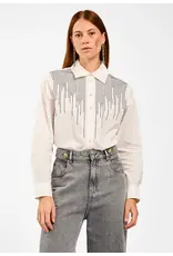 Aaiko Joan Strass Blouse - Les Blancs