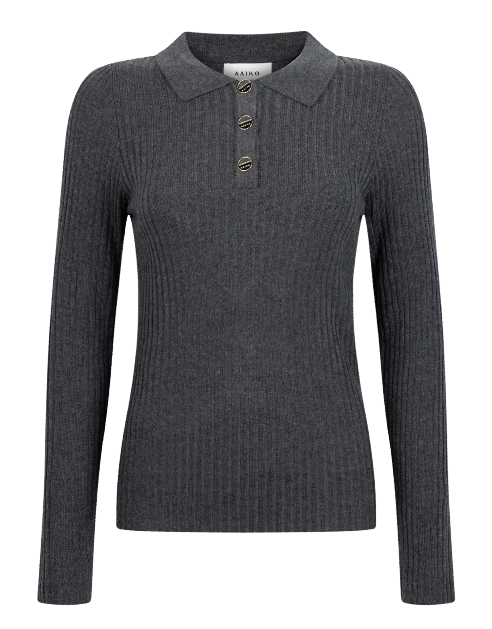 Aaiko Flores Sweater - Antra Grey