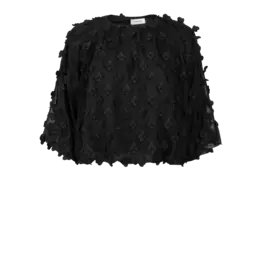 Aaiko Delany Flower Top - Black