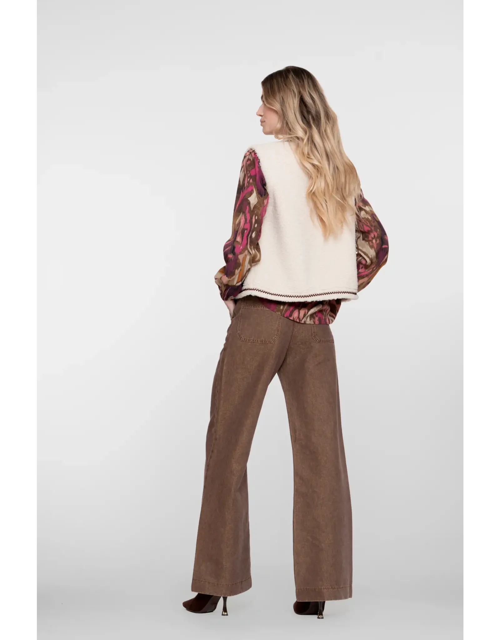 Geisha Jeans Flair - Camel/Gold