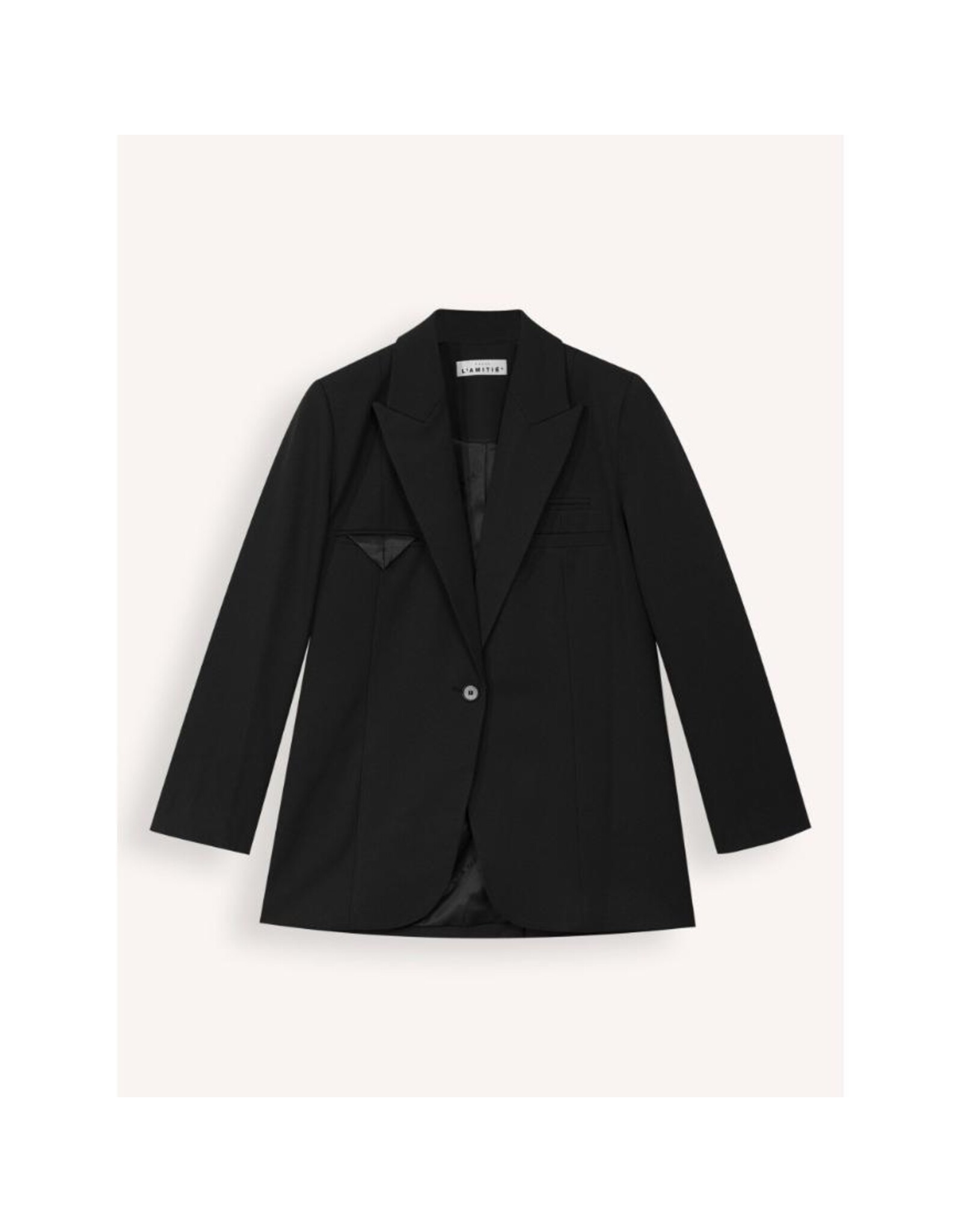 Haute L'amitié Premiere Single Blazer - Black