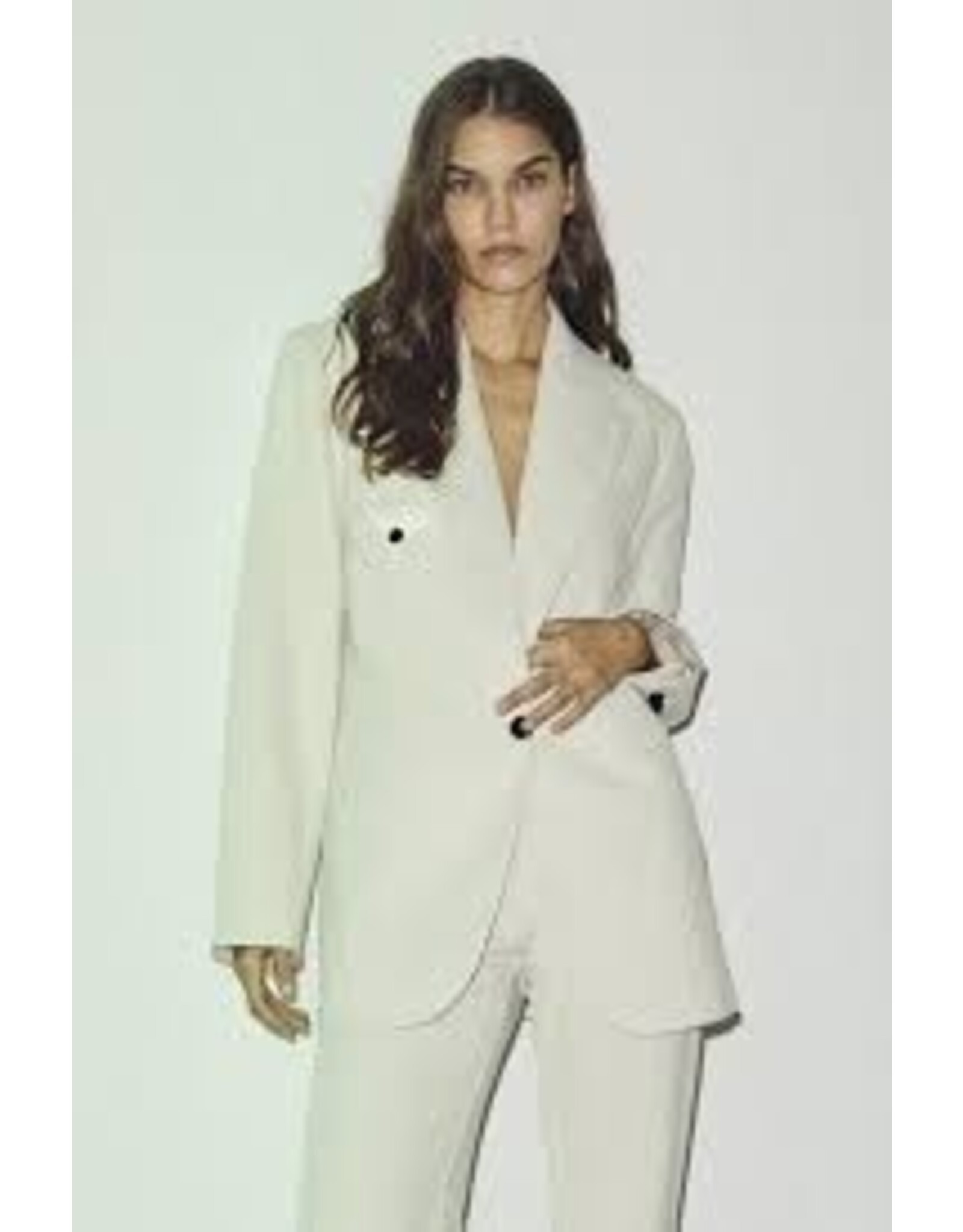 Haute L'amitié Premiere Single Blazer - Pearl