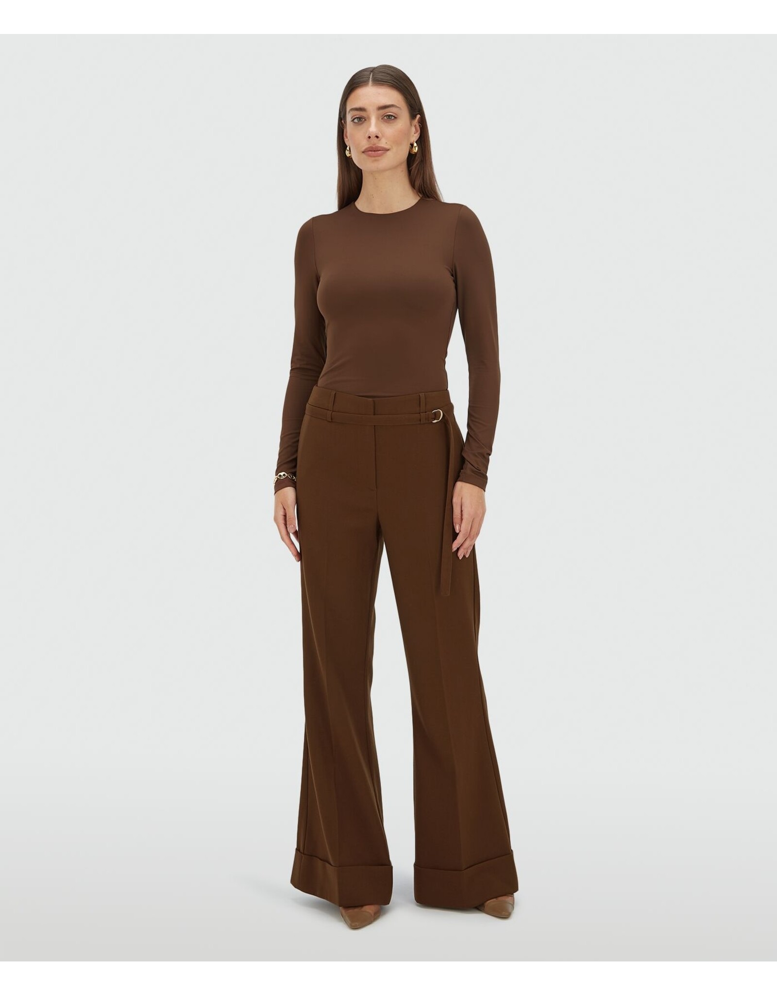 Josh V Korien Pants - Dark Brown