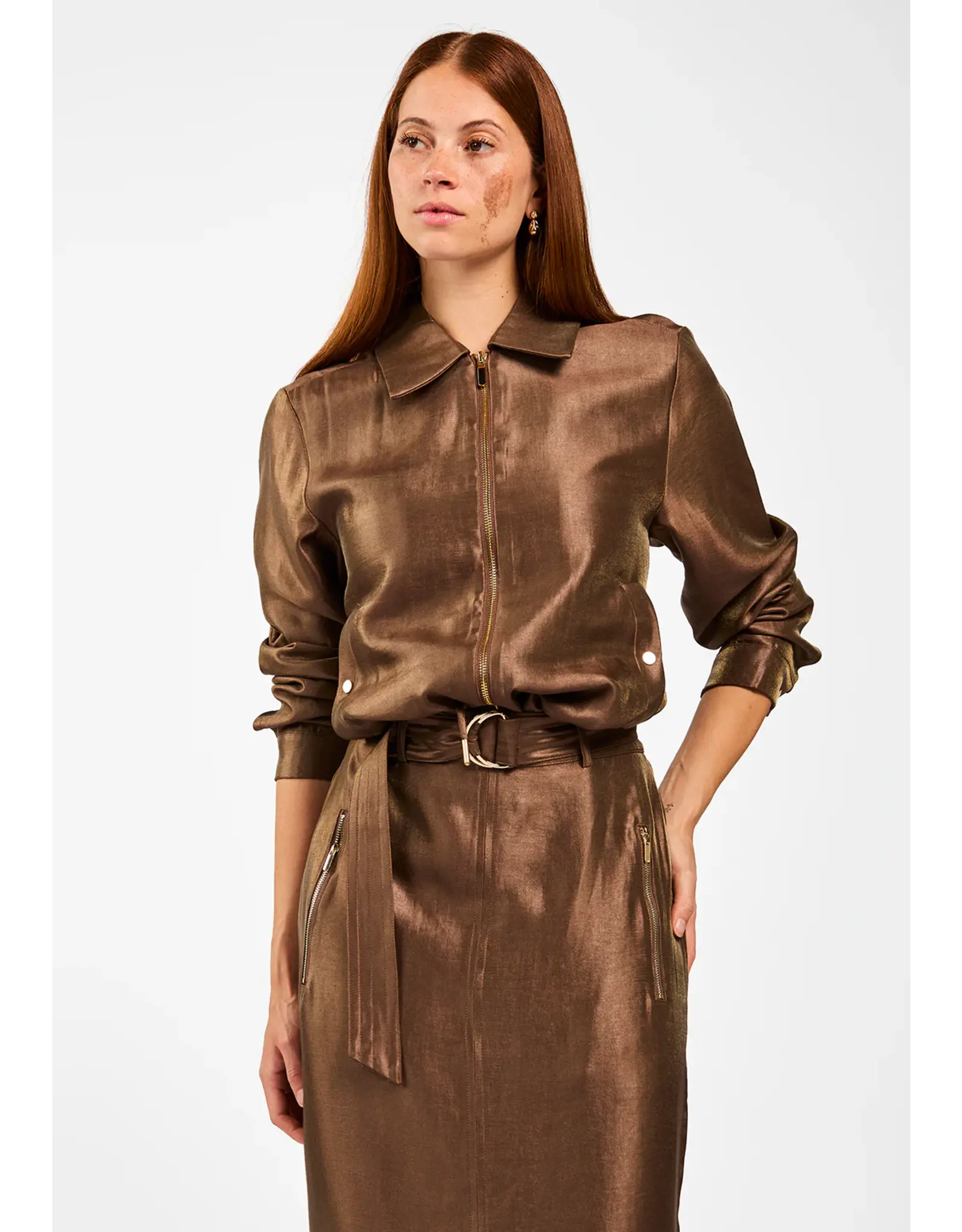 Aaiko Ravi Jacket - Pinecone