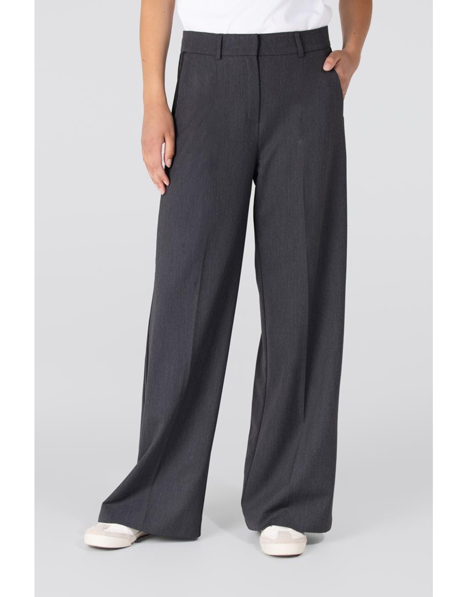 Jansen Bridget Broek - Antraciet