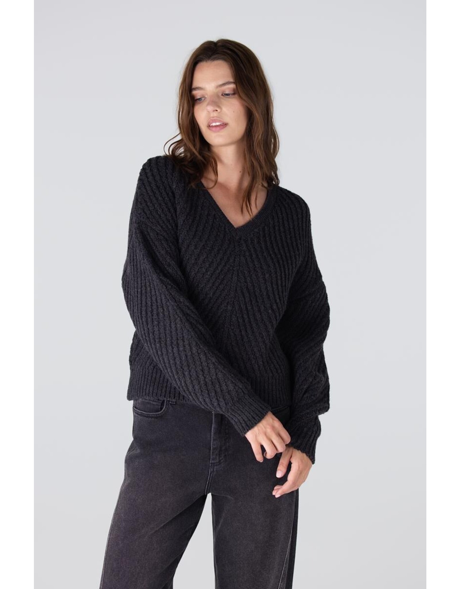 Jansen Dawn Trui - Antraciet