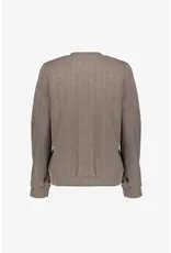 Geisha Top Jacquard - Brown/Gold