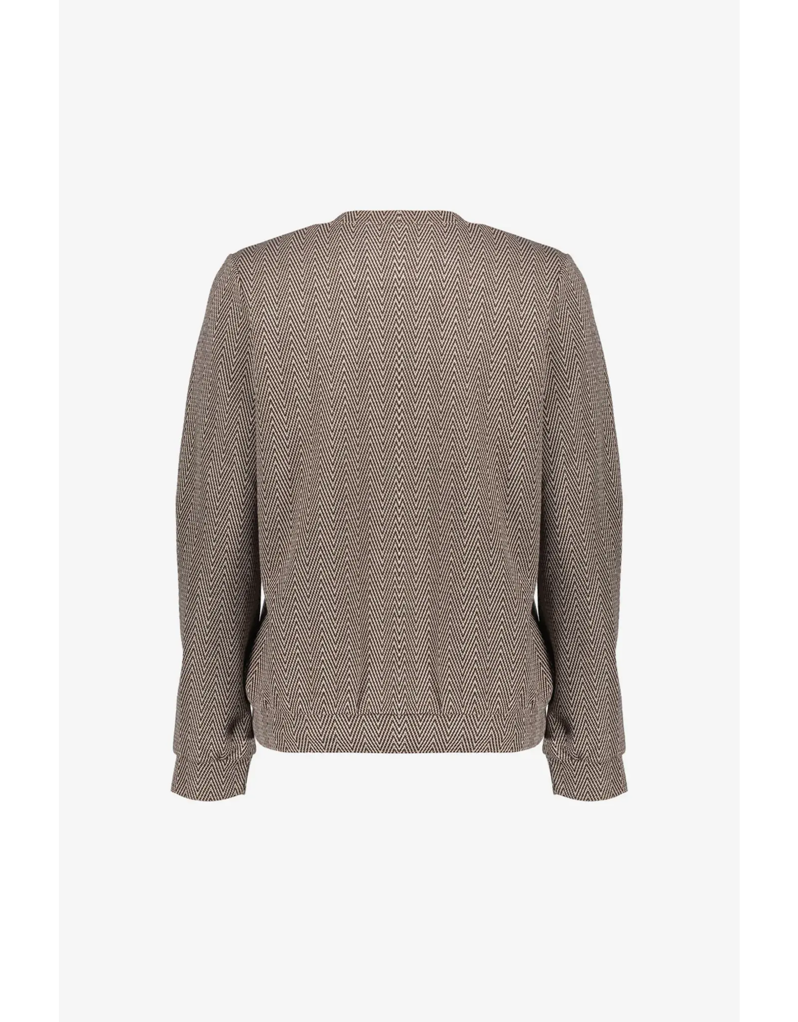 Geisha Top Jacquard - Brown/Gold