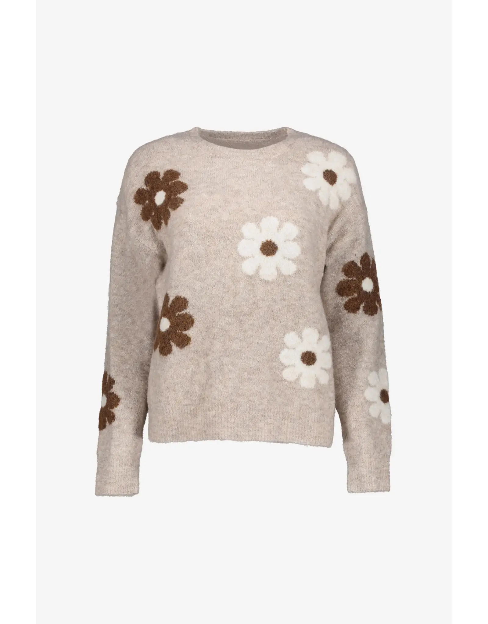 Geisha Pull Flowers - Sand/Brown/Off-White
