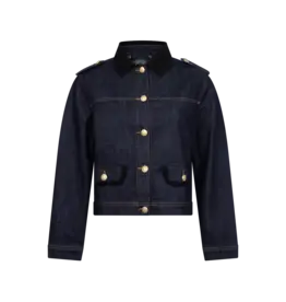 Aaiko Danny Denim Jacket - Dark Navy