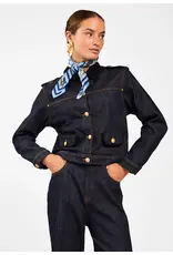 Aaiko Danny Denim Jacket - Dark Navy