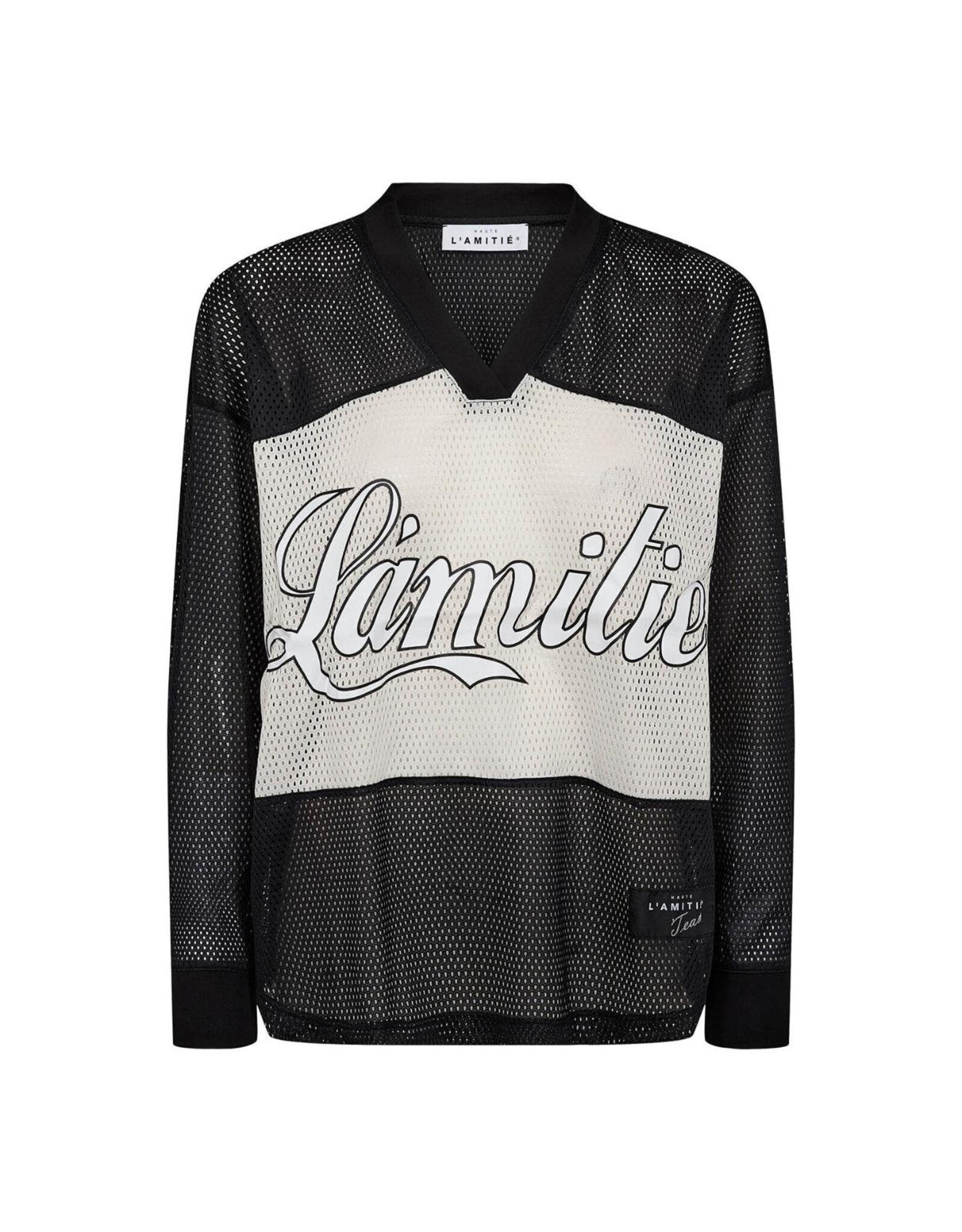 Haute L'amitié Drift mix logo Blouse