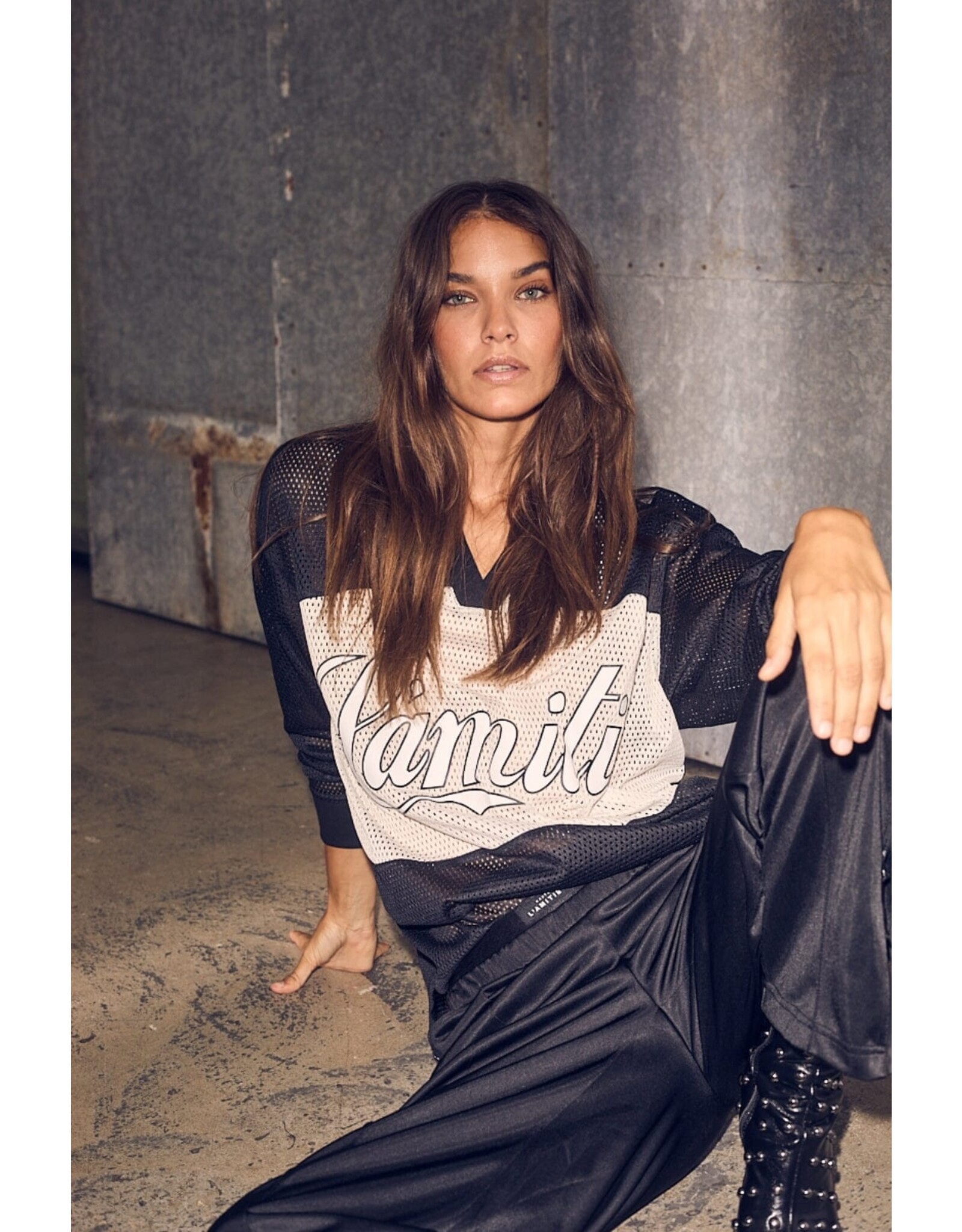 Haute L'amitié Drift mix logo Blouse