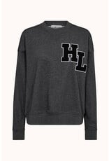 Haute L'amitié Badge Sweat - Antracit Melange