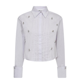 Haute L'amitié Pearl Crop Shirt