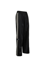 Haute L'amitié Baggy Days Track Tall Pants - Black