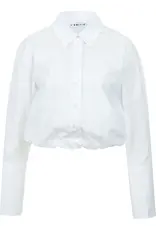 Haute L'amitié Cuff Balloon Shirt - White