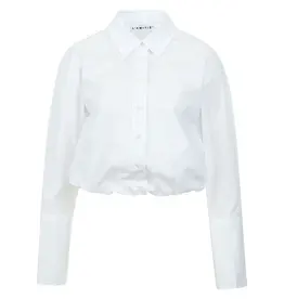 Haute L'amitié Cuff Balloon Shirt - White
