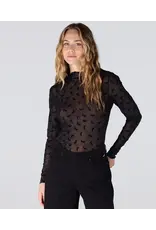 Jansen Julia Mesh Shirt - Black