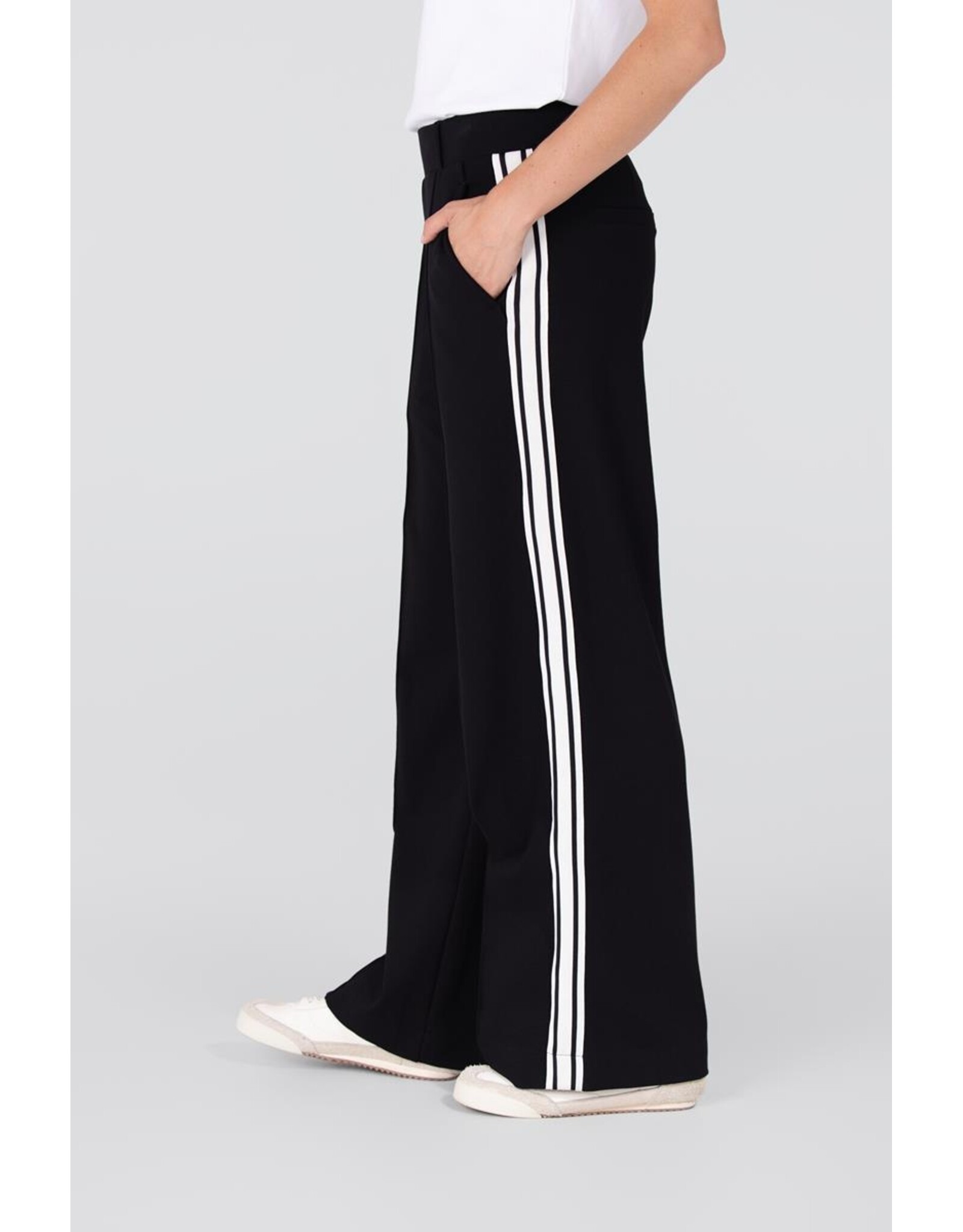 Jansen Aleidas Broek - Black Wool White