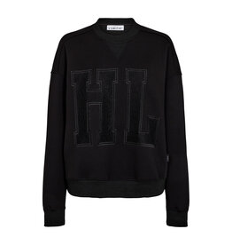 Haute L'amitié Lace Application Sweat - Black