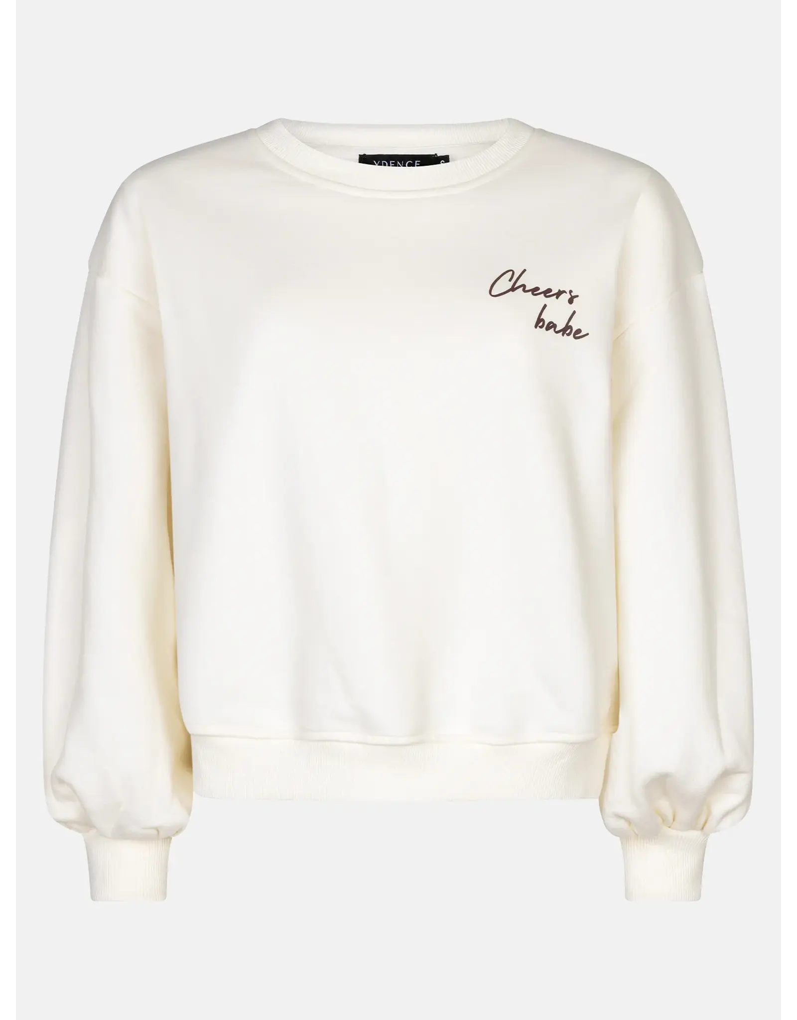 Ydence Sweater Cheers Babe - Ecru