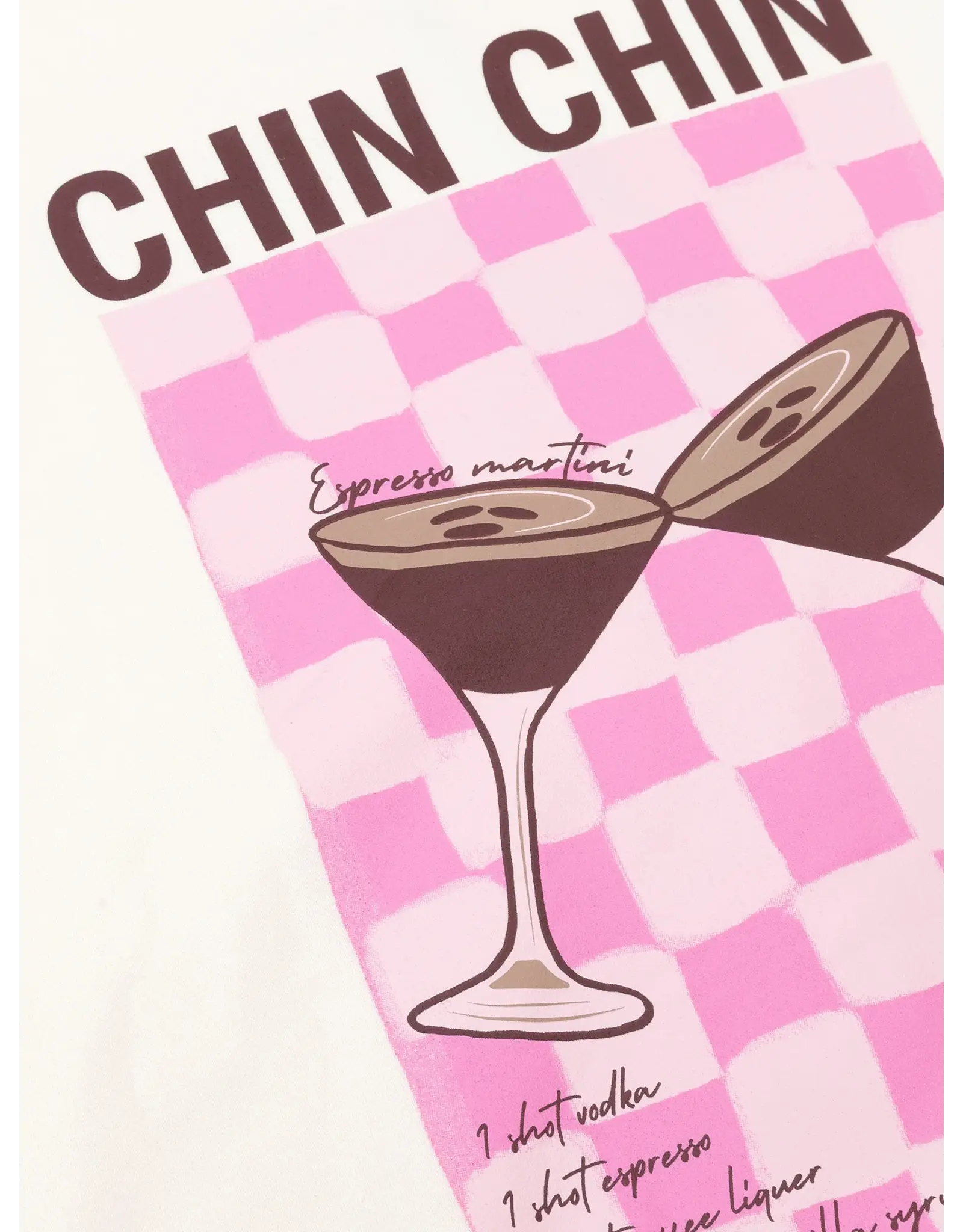 Ydence Sweater Cheers Babe - Ecru