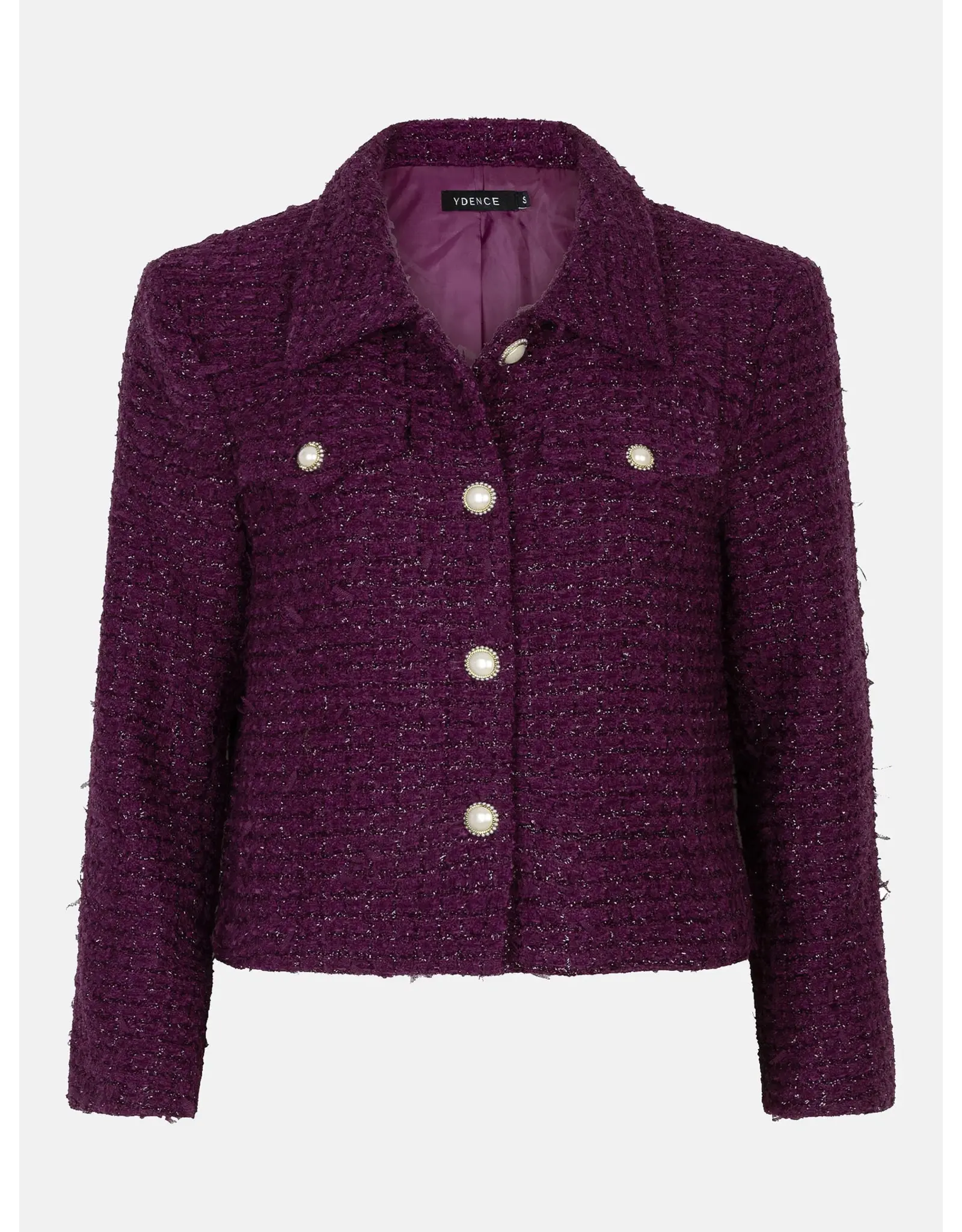 Ydence Wiske Jacket - Aubergine