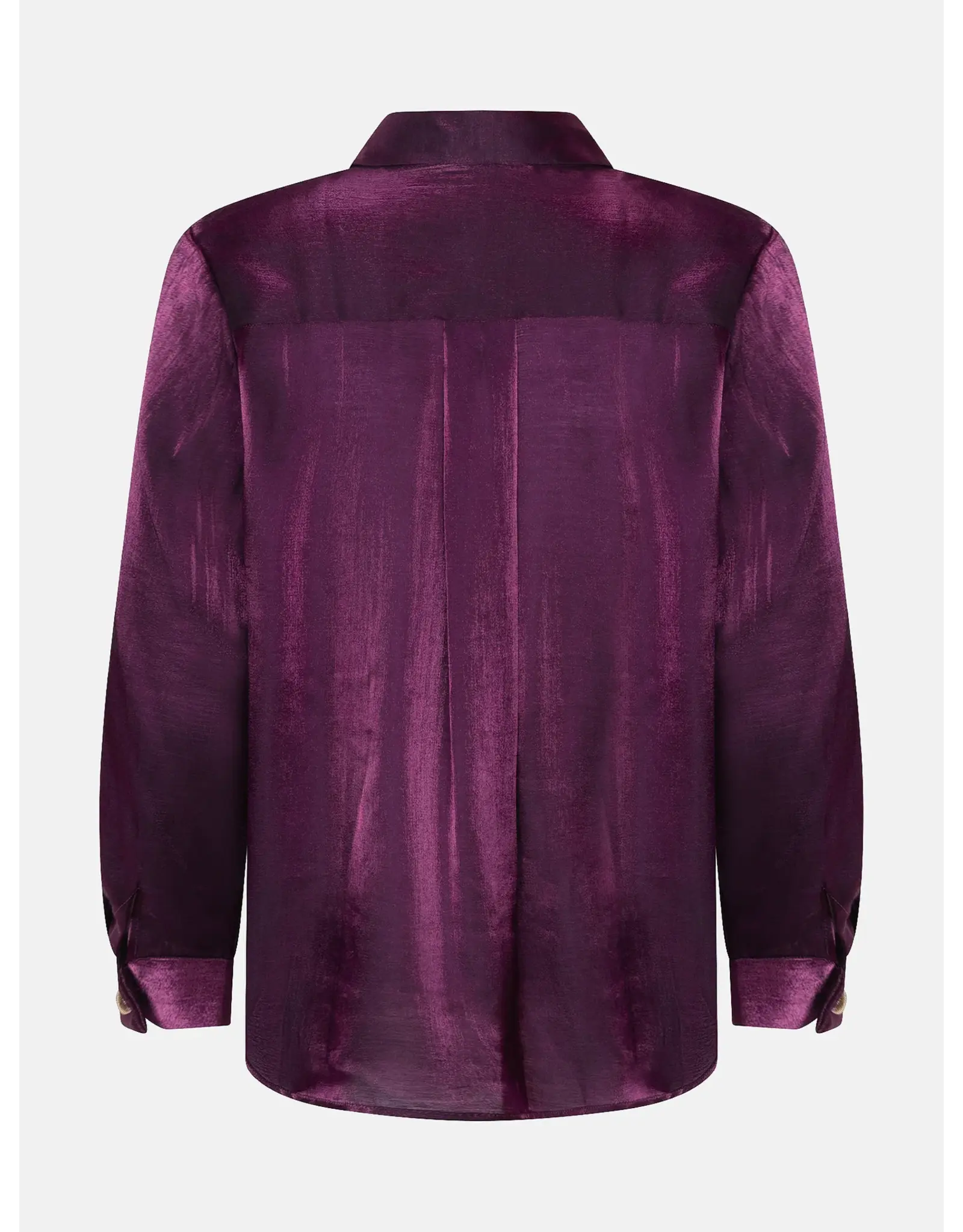 Ydence Lindsey Blouse - Aubergine