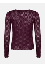 Ydence Loiza Top - Aubergine