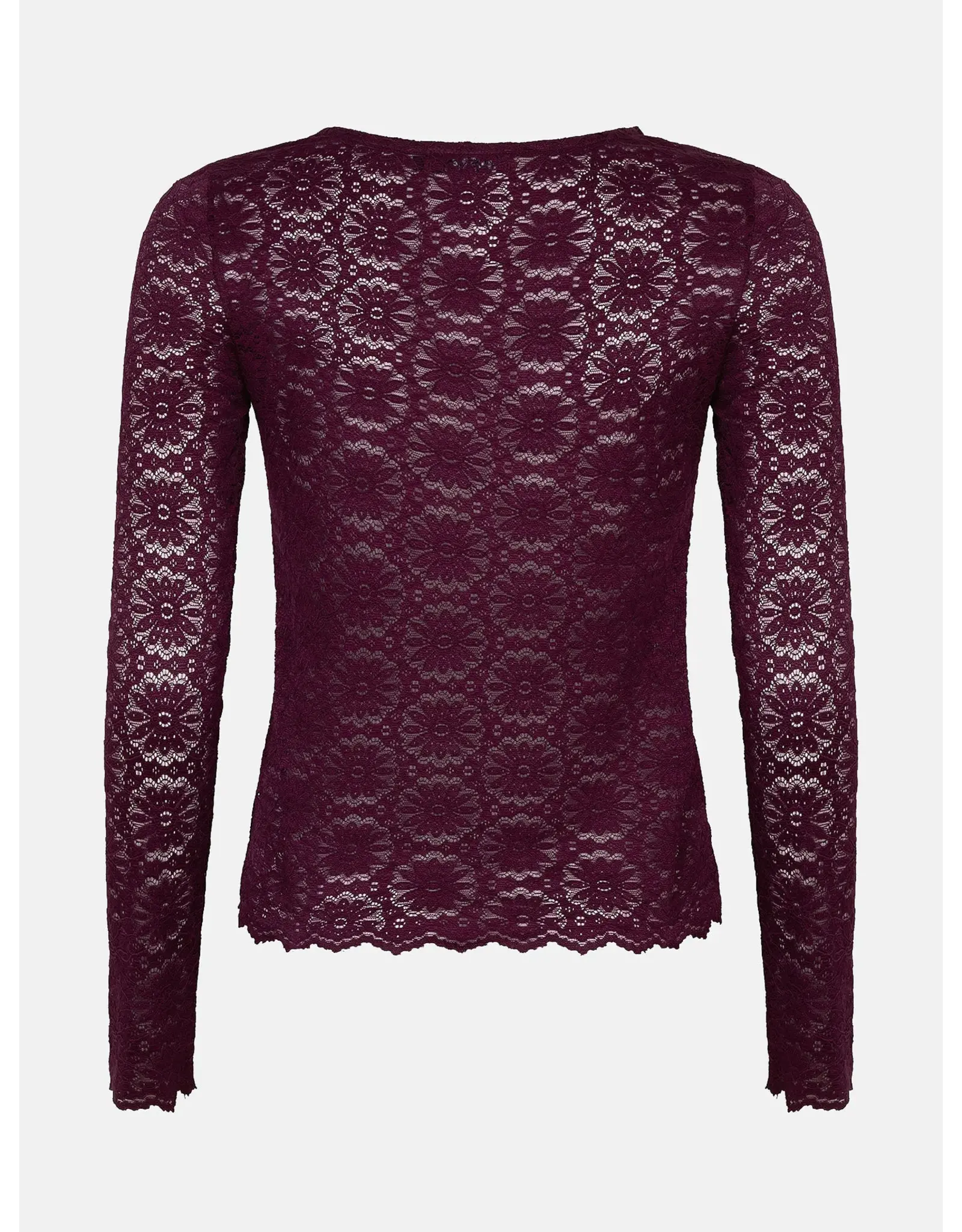 Ydence Loiza Top - Aubergine