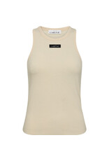 Haute L'amitié Rib Badge Tank - Almond