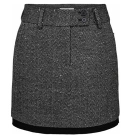 Haute L'amitié Herring Sequins Crop Skirt- Black