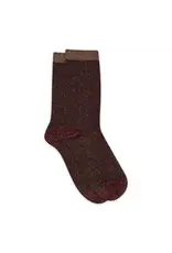 MP Denmark Donna glitter socks - Hot Chocolade