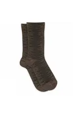 MP Denmark Ulla glitter socks - Dark brown