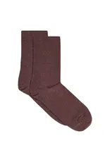 MP Denmark Lucinda glitter socks - Grape Skin