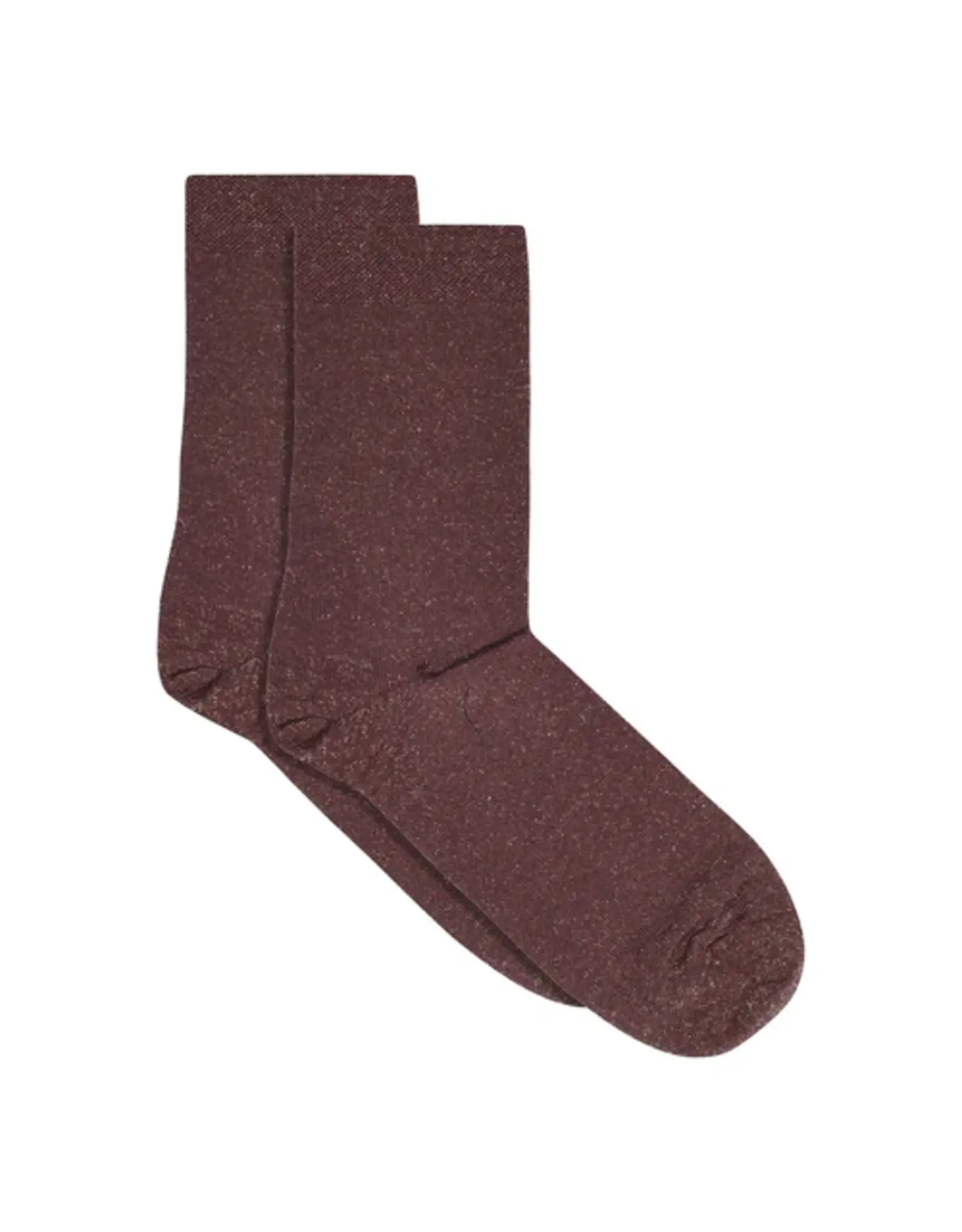 MP Denmark Lucinda glitter socks - Grape Skin